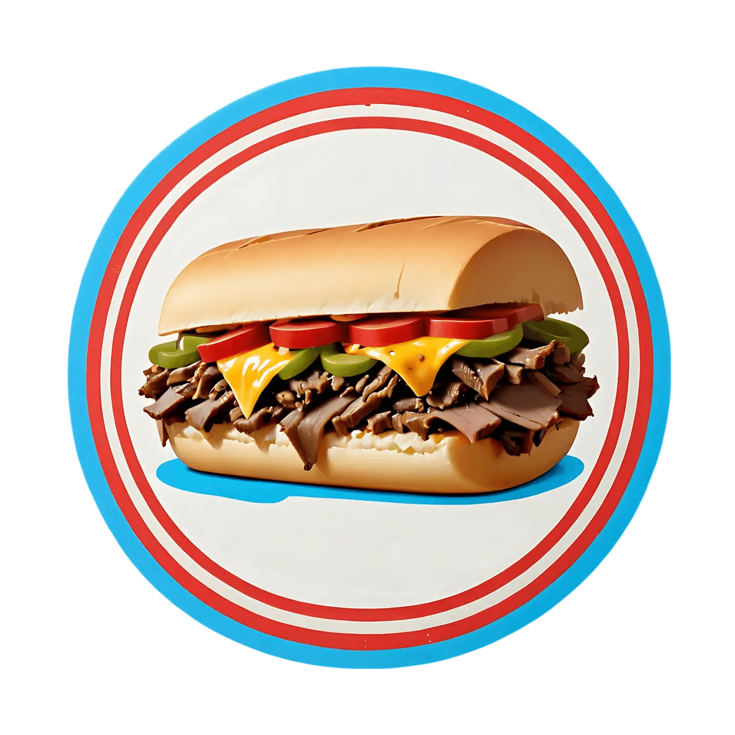 Delicious Sandwich - Sticker - Heat Press Transfer