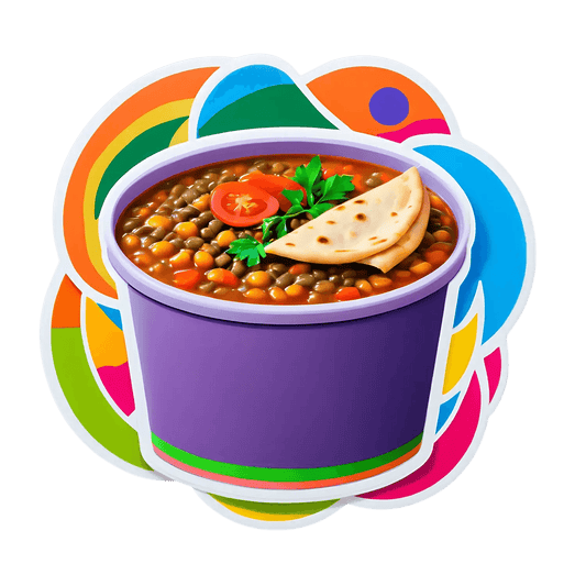 Delicious Soup - Food Sticker - Heat Press Transfer