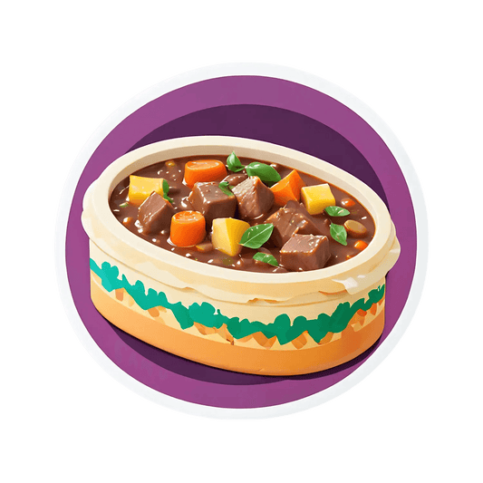 Delicious Stew Bowl - Sticker - Heat Press Transfer