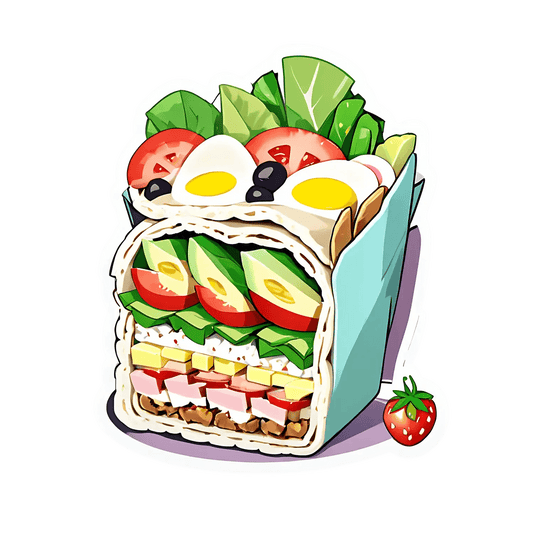 Delicious Wrap - UV DTF Sticker - Heat Press Transfer