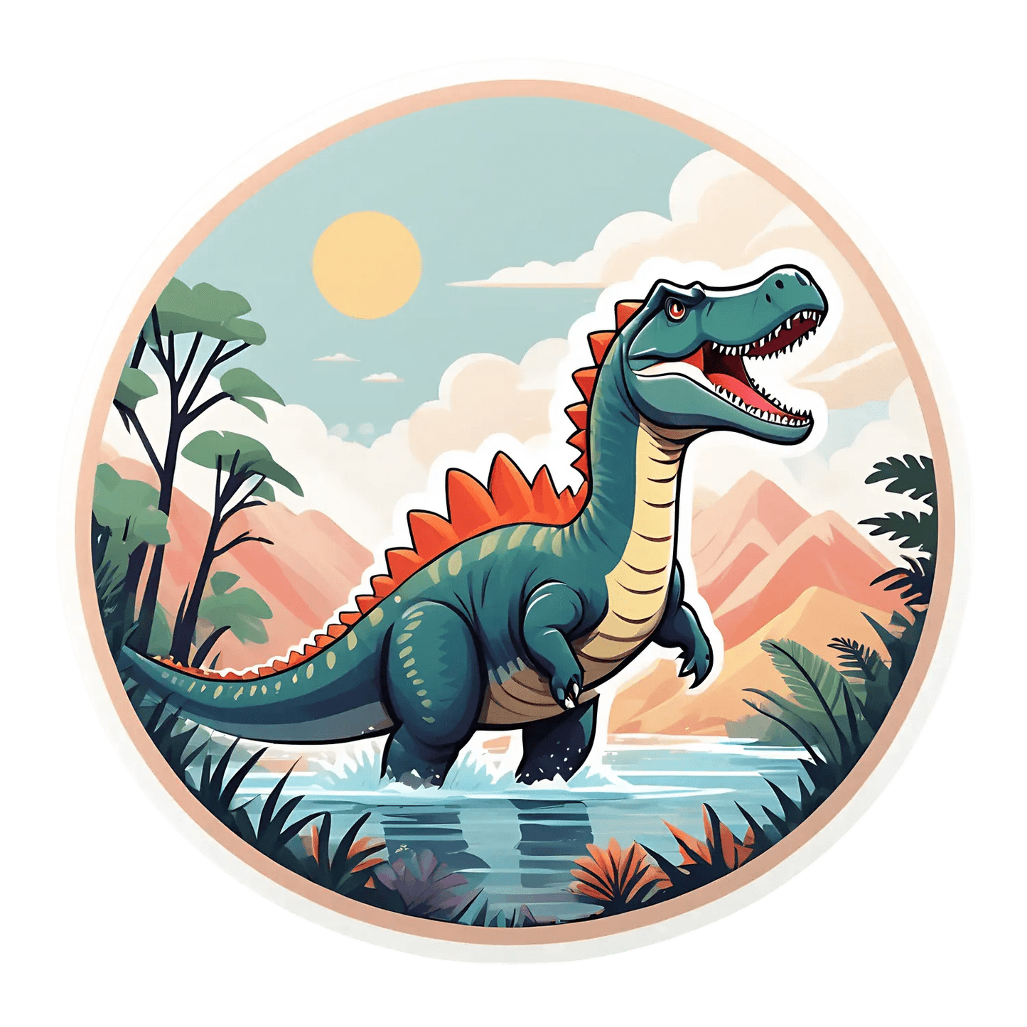 Dinosaur Adventure - Sticker - Heat Press Transfer