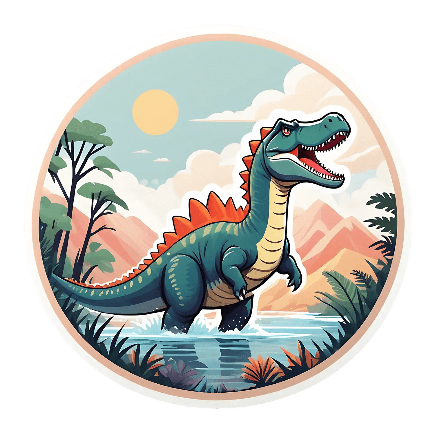 Dinosaur Adventure - Sticker - Heat Press Transfer