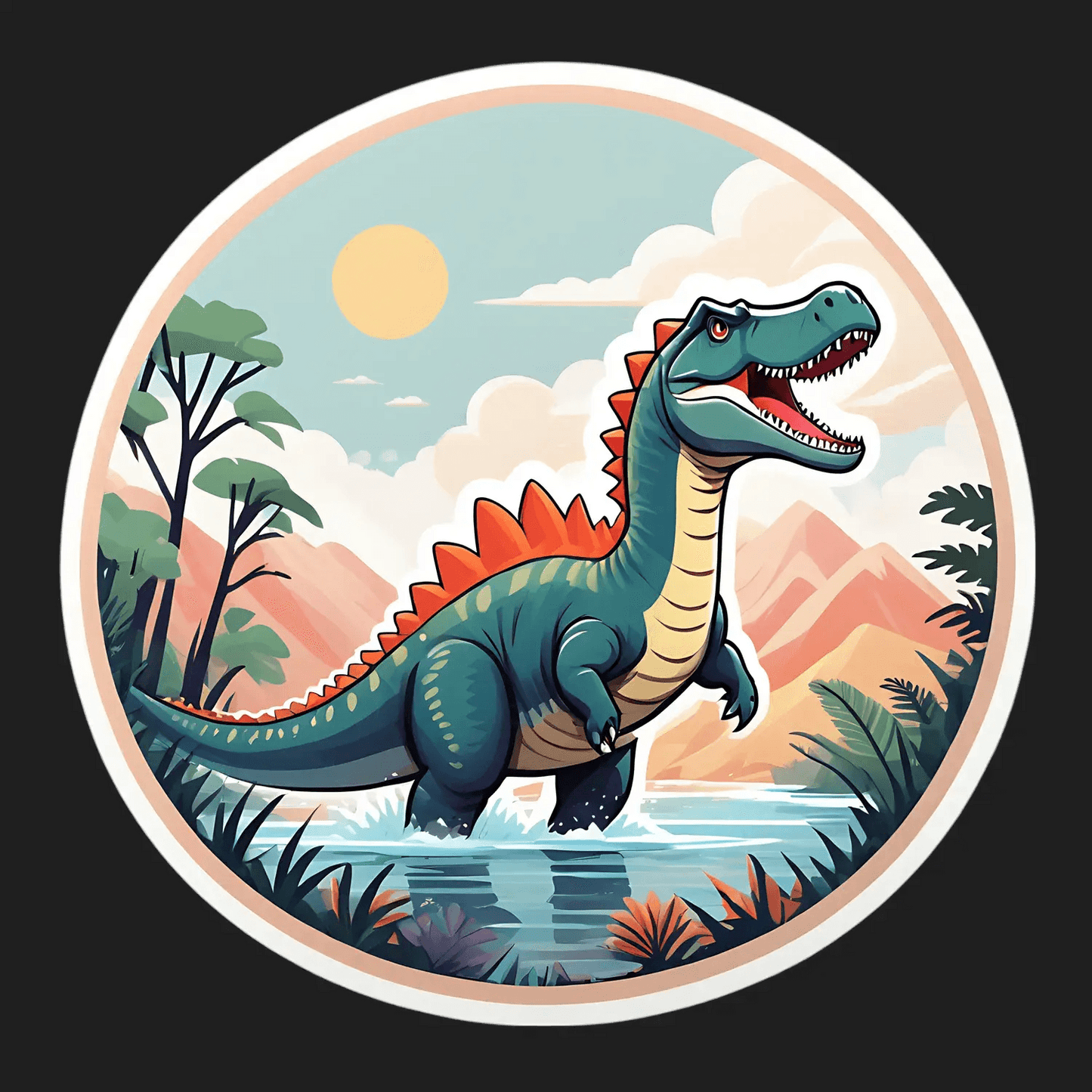 Dinosaur Adventure - Sticker - Heat Press Transfer