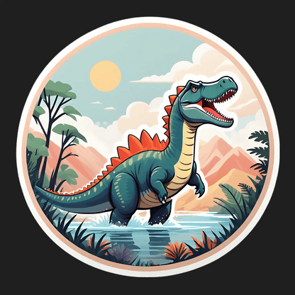 Dinosaur Adventure - Sticker - Heat Press Transfer