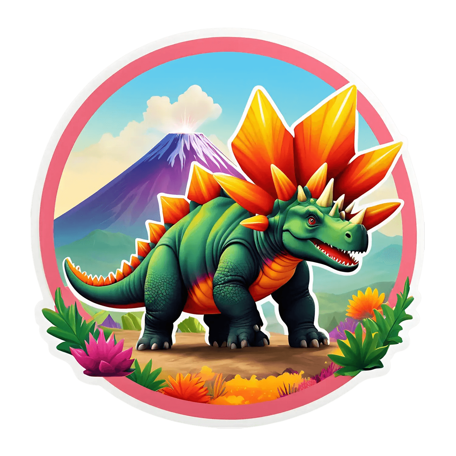 Dinosaur Adventure - Sticker - Heat Press Transfer