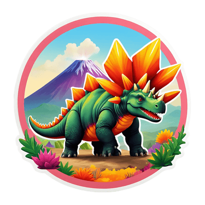 Dinosaur Adventure - Sticker - Heat Press Transfer