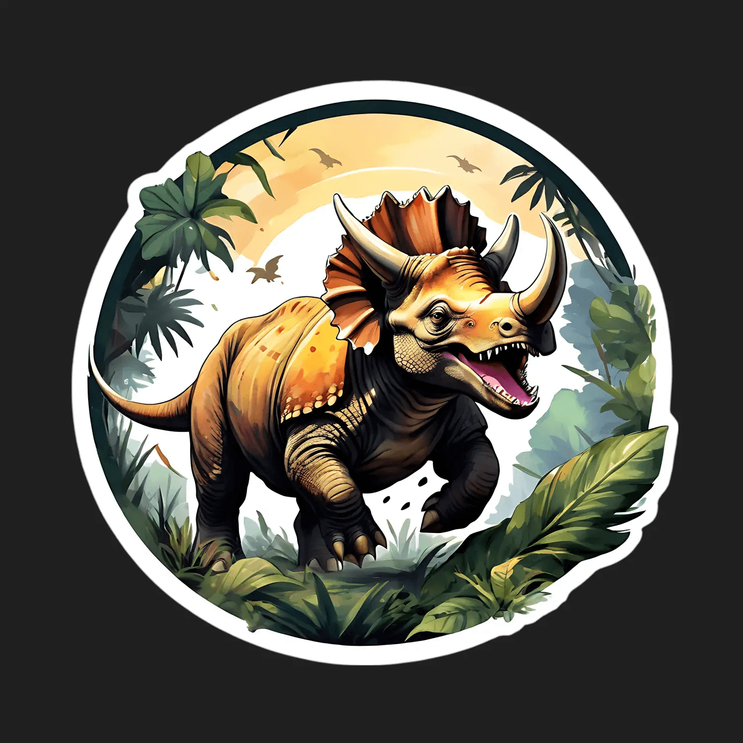 Dinosaur Adventure - Sticker - Heat Press Transfer