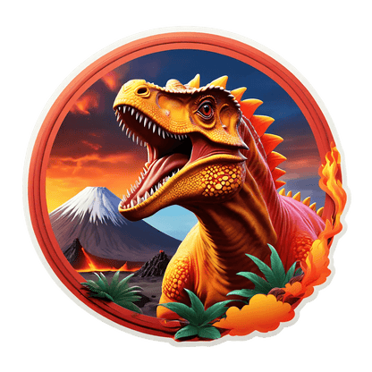 Dinosaur Adventure - Sticker - Heat Press Transfer