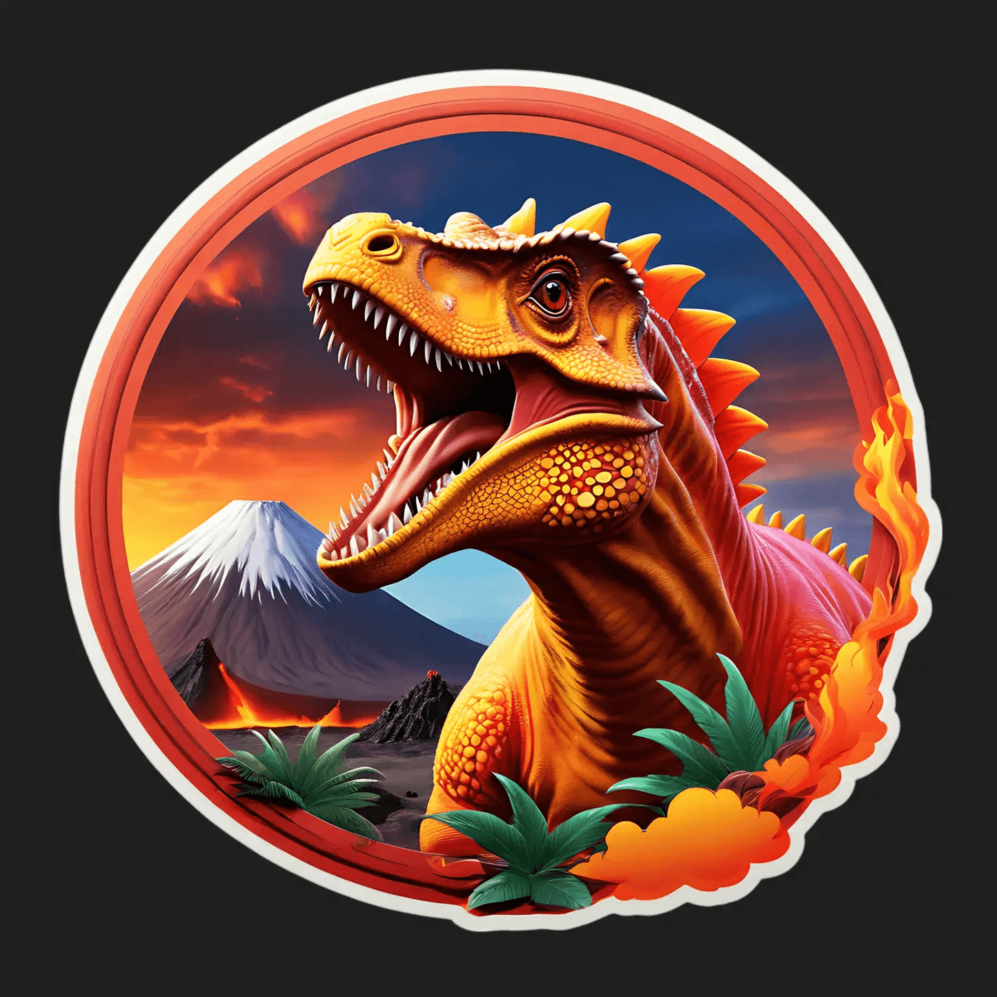 Dinosaur Adventure - Sticker - Heat Press Transfer