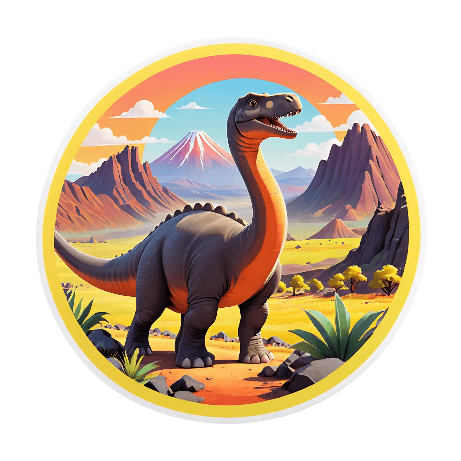 Dinosaur Adventure - Sticker - Heat Press Transfer