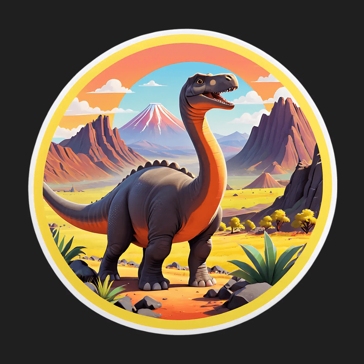 Dinosaur Adventure - Sticker - Heat Press Transfer