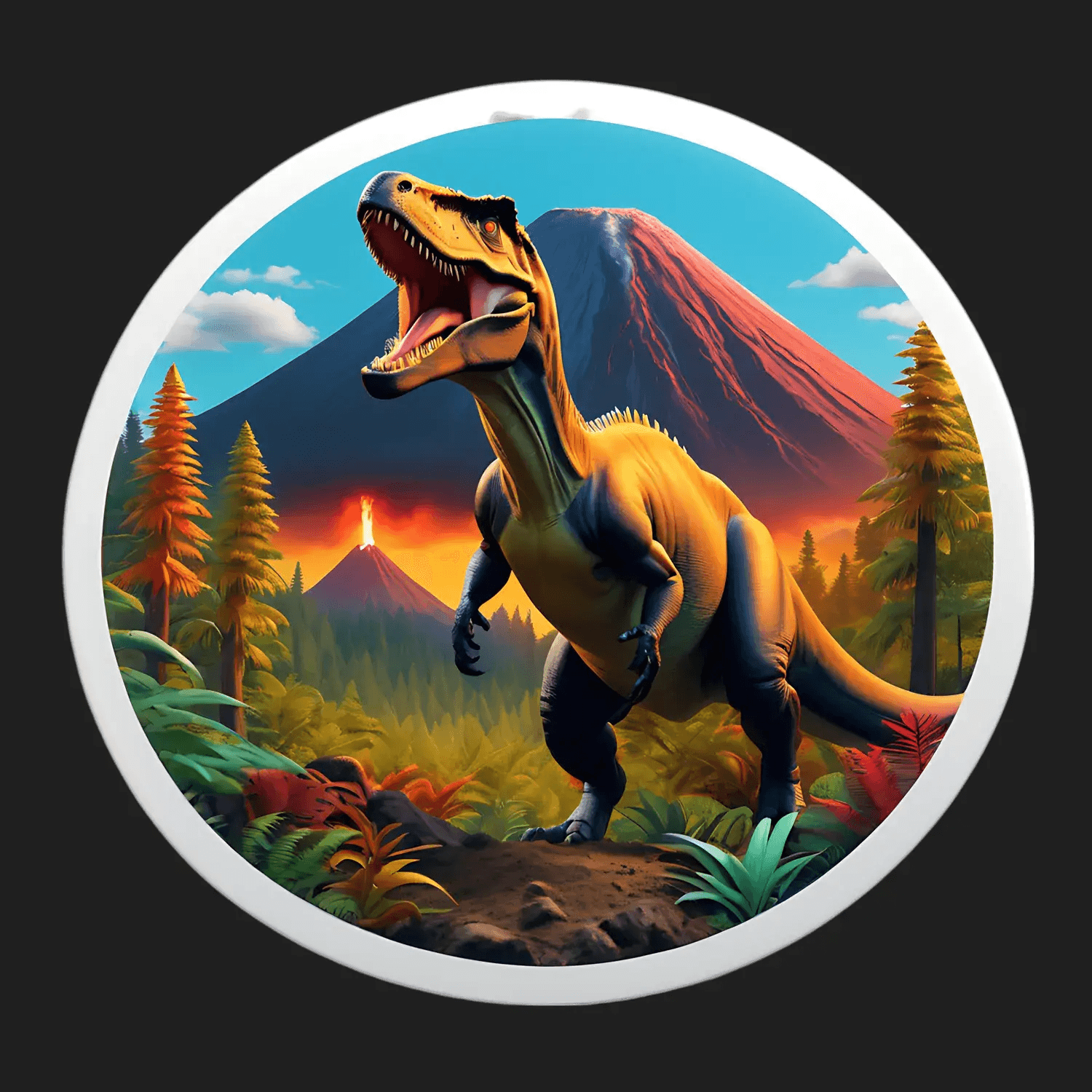 Dinosaur Adventure - Sticker - Heat Press Transfer