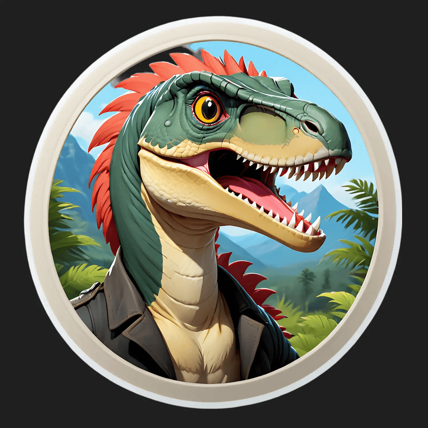 Dinosaur Adventure - Sticker - Heat Press Transfer