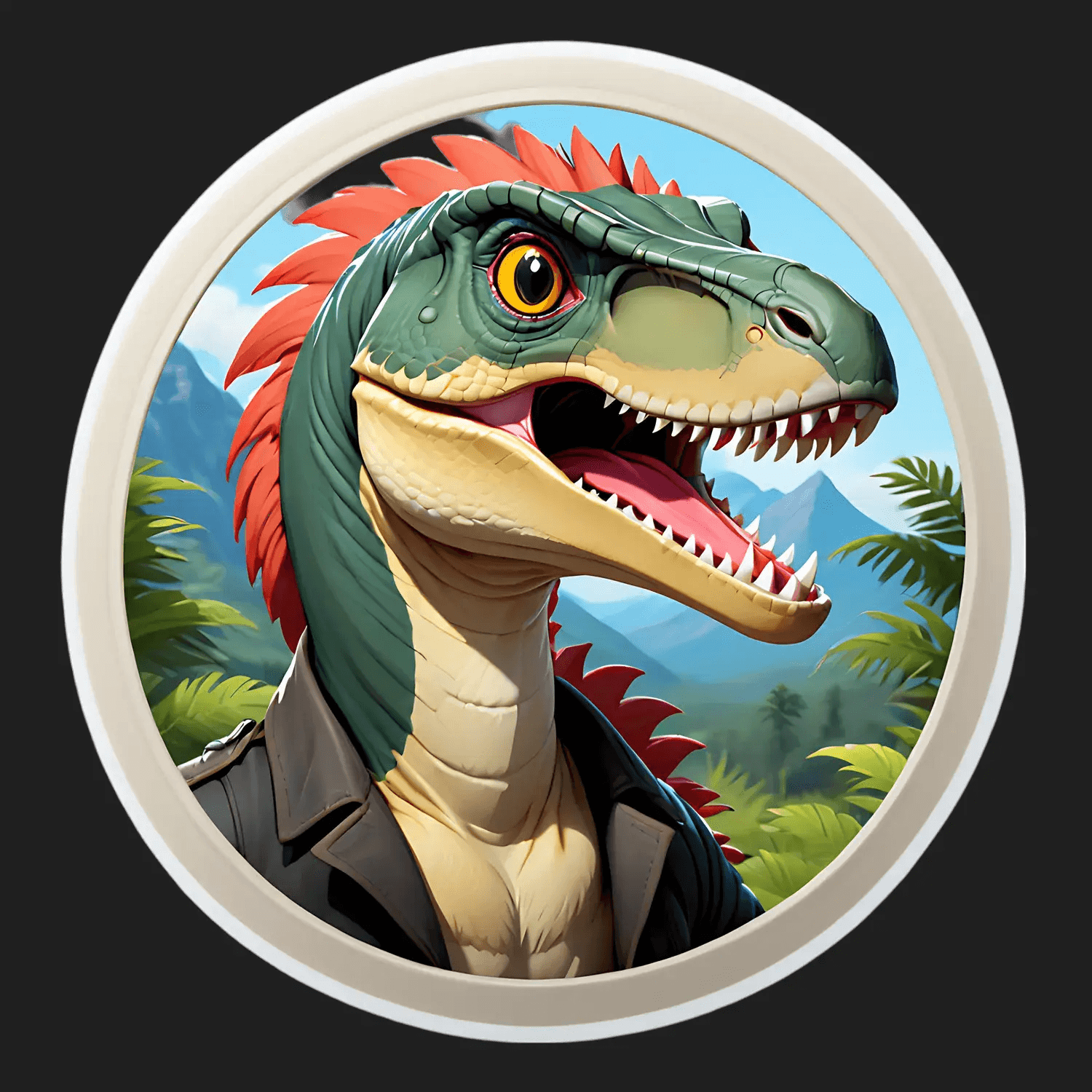 Dinosaur Adventure - Sticker - Heat Press Transfer