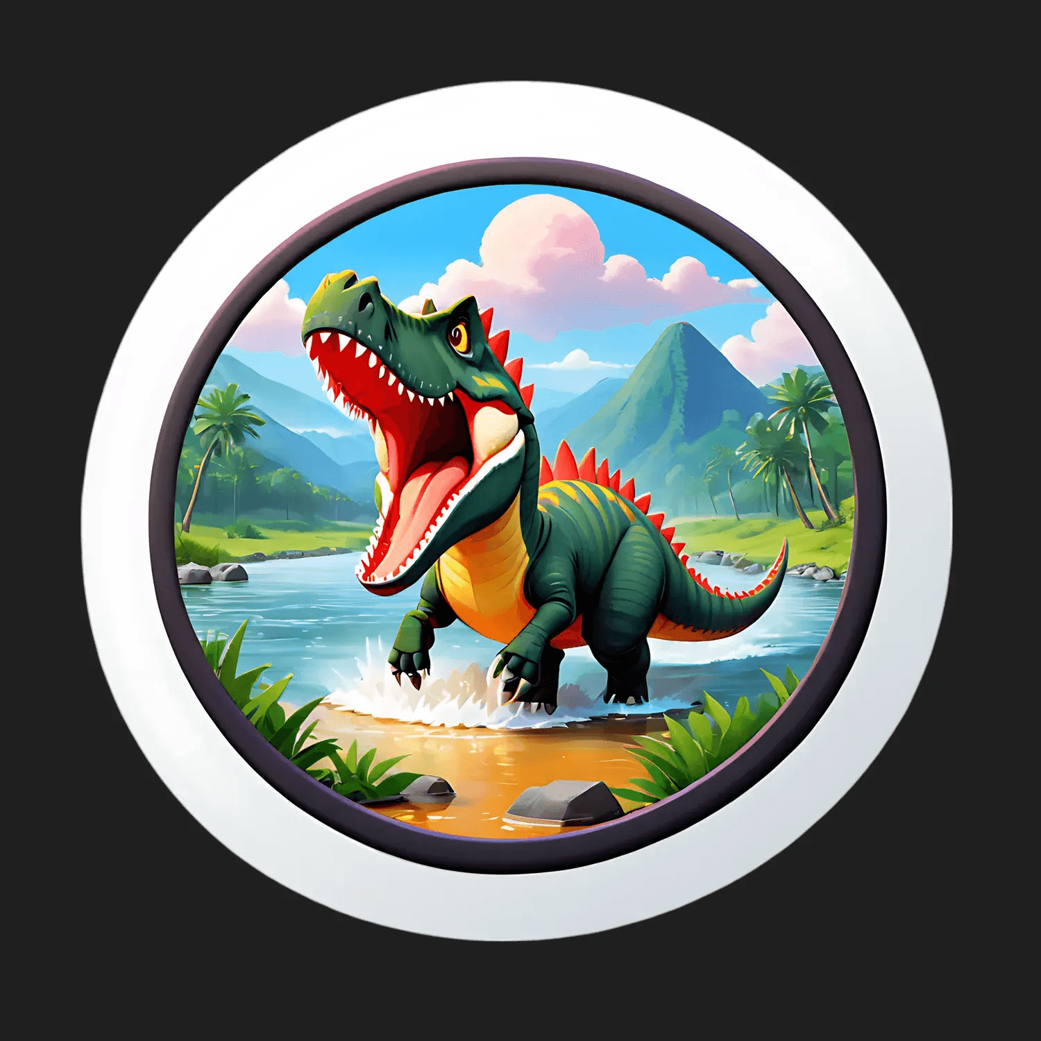 Dinosaur Adventure - Sticker - Heat Press Transfer