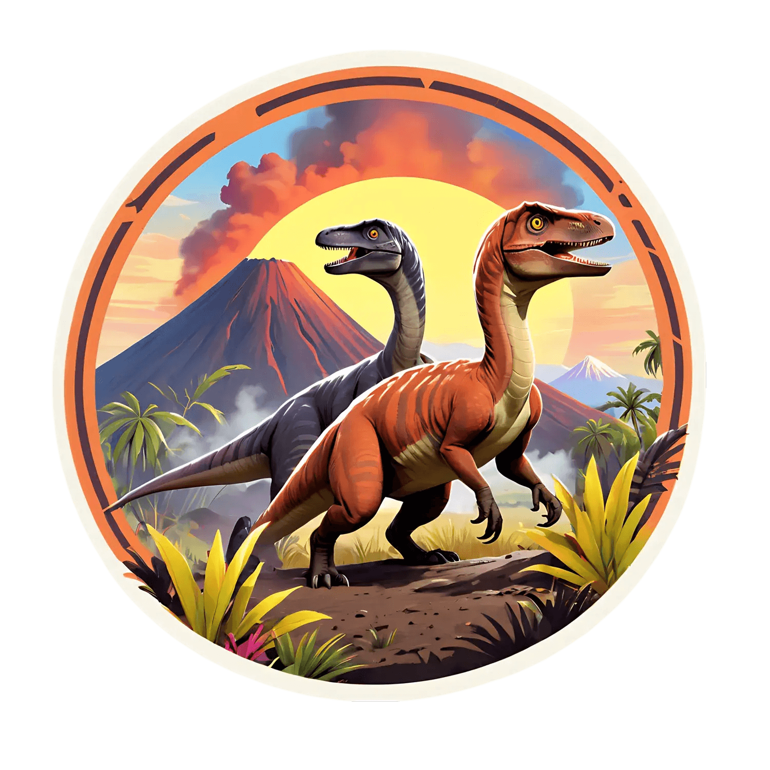 Dinosaur Adventure - Sticker - Heat Press Transfer