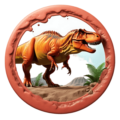 Dinosaur Adventure - UV DTF Sticker - Heat Press Transfer