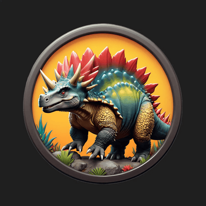 Dinosaur Adventure - UV DTF Sticker - Heat Press Transfer