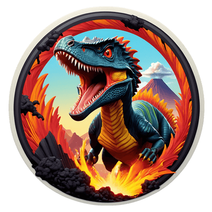 Dinosaur Adventure - UV DTF Sticker - Heat Press Transfer