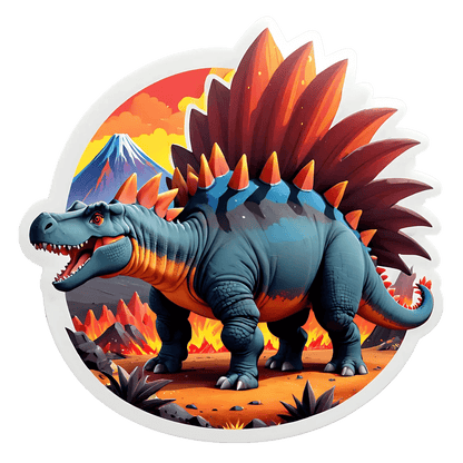 Dinosaur Adventure - UV DTF Sticker - Heat Press Transfer