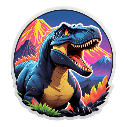 Dinosaur Adventure - UV DTF Sticker - Heat Press Transfer