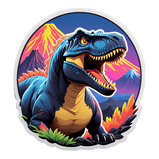 Dinosaur Adventure - UV DTF Sticker - Heat Press Transfer