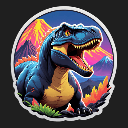 Dinosaur Adventure - UV DTF Sticker - Heat Press Transfer