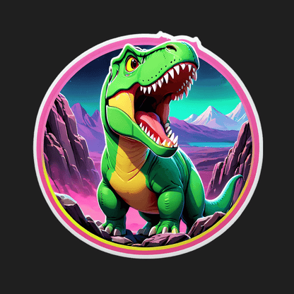 Dinosaur Adventure - UV DTF Sticker - Heat Press Transfer