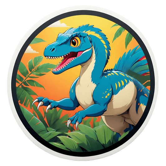 Dinosaur Adventure - UV DTF Sticker - Heat Press Transfer