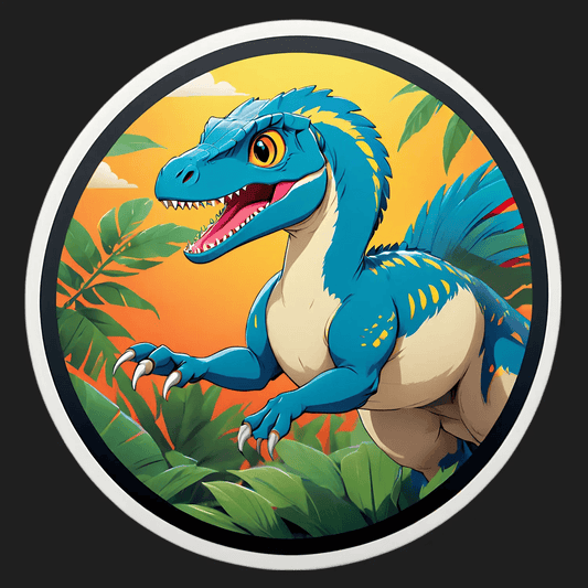 Dinosaur Adventure - UV DTF Sticker - Heat Press Transfer