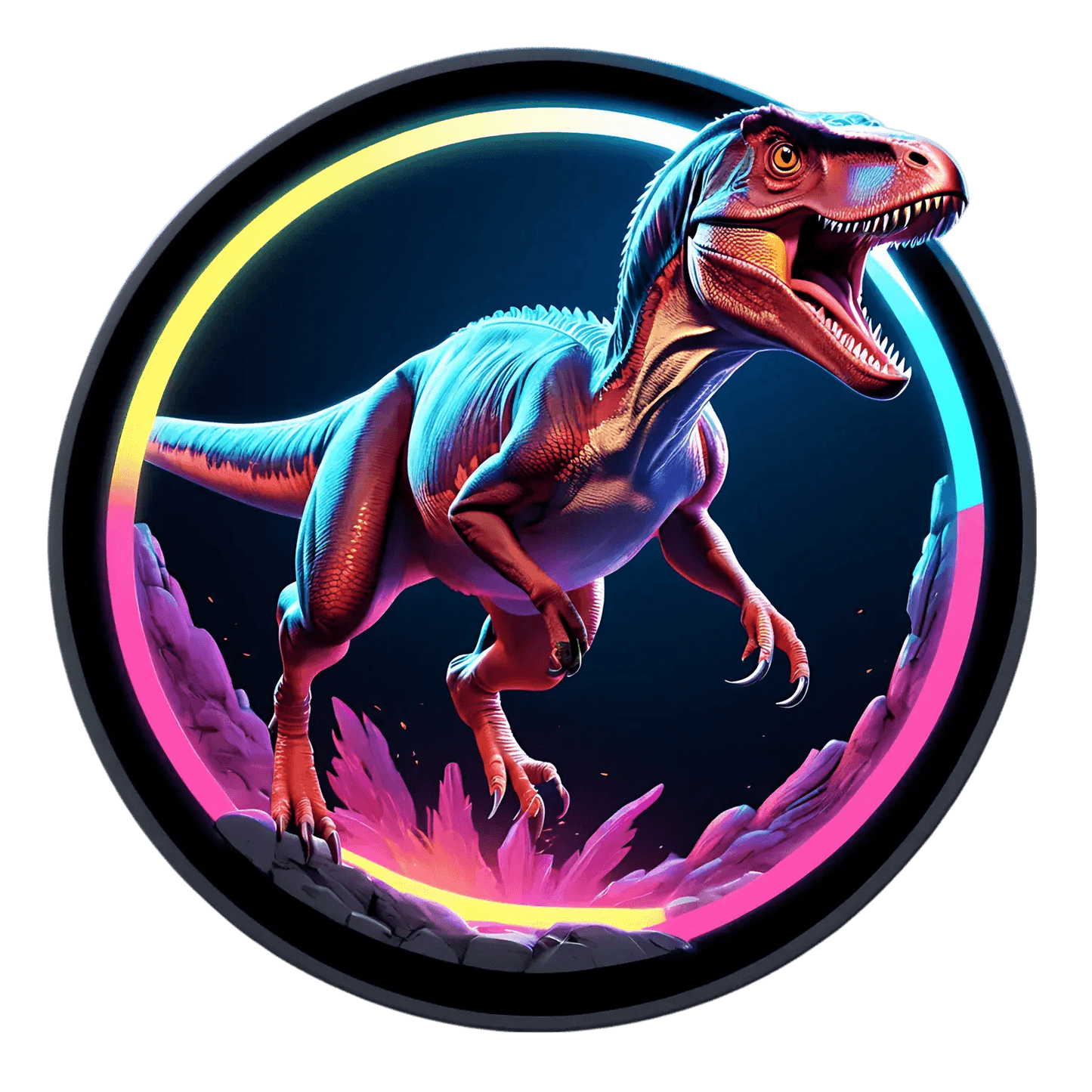 Dinosaur Adventure - UV Sticker - Heat Press Transfer