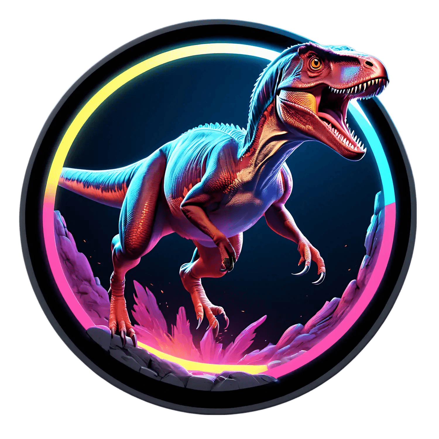 Dinosaur Adventure - UV Sticker - Heat Press Transfer