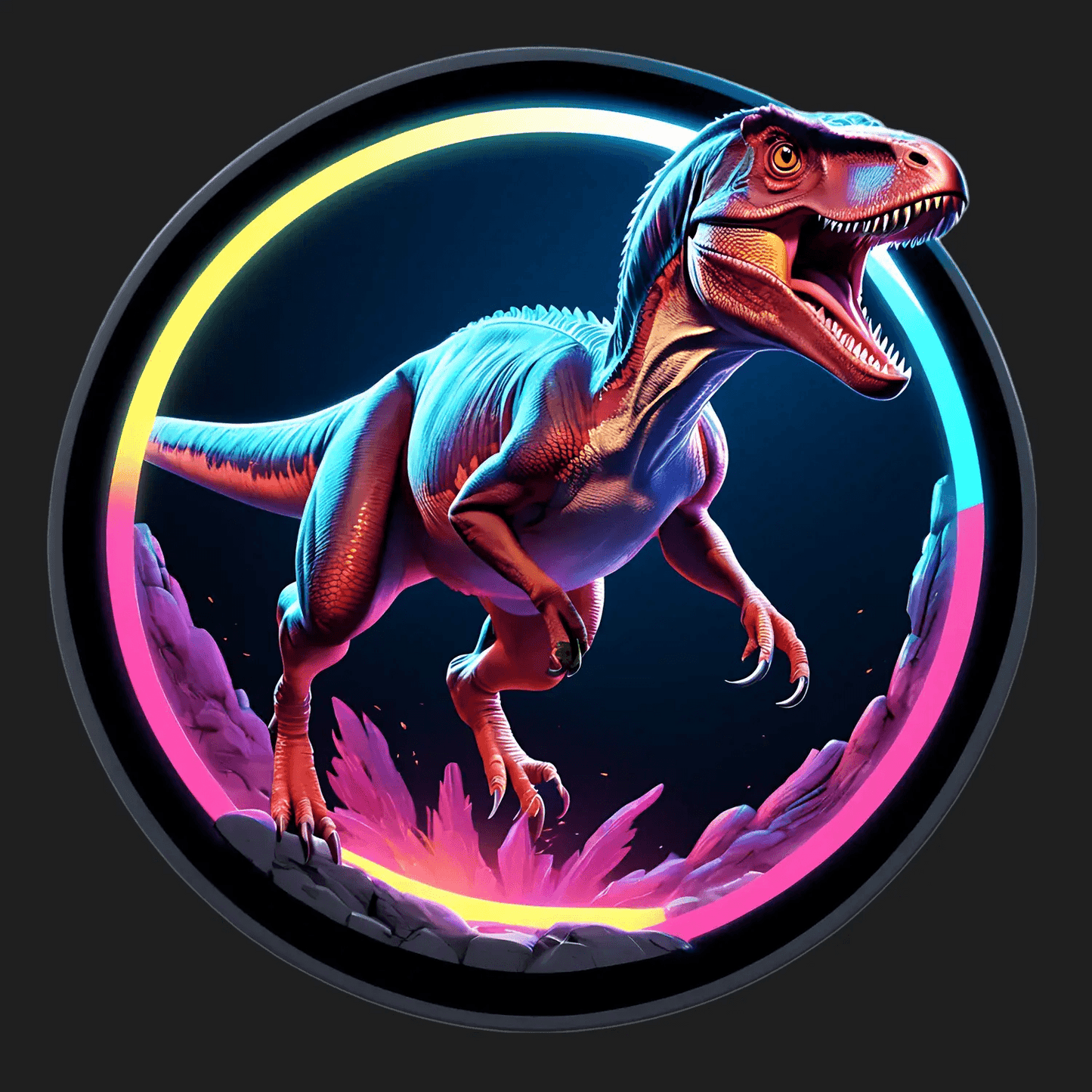 Dinosaur Adventure - UV Sticker - Heat Press Transfer