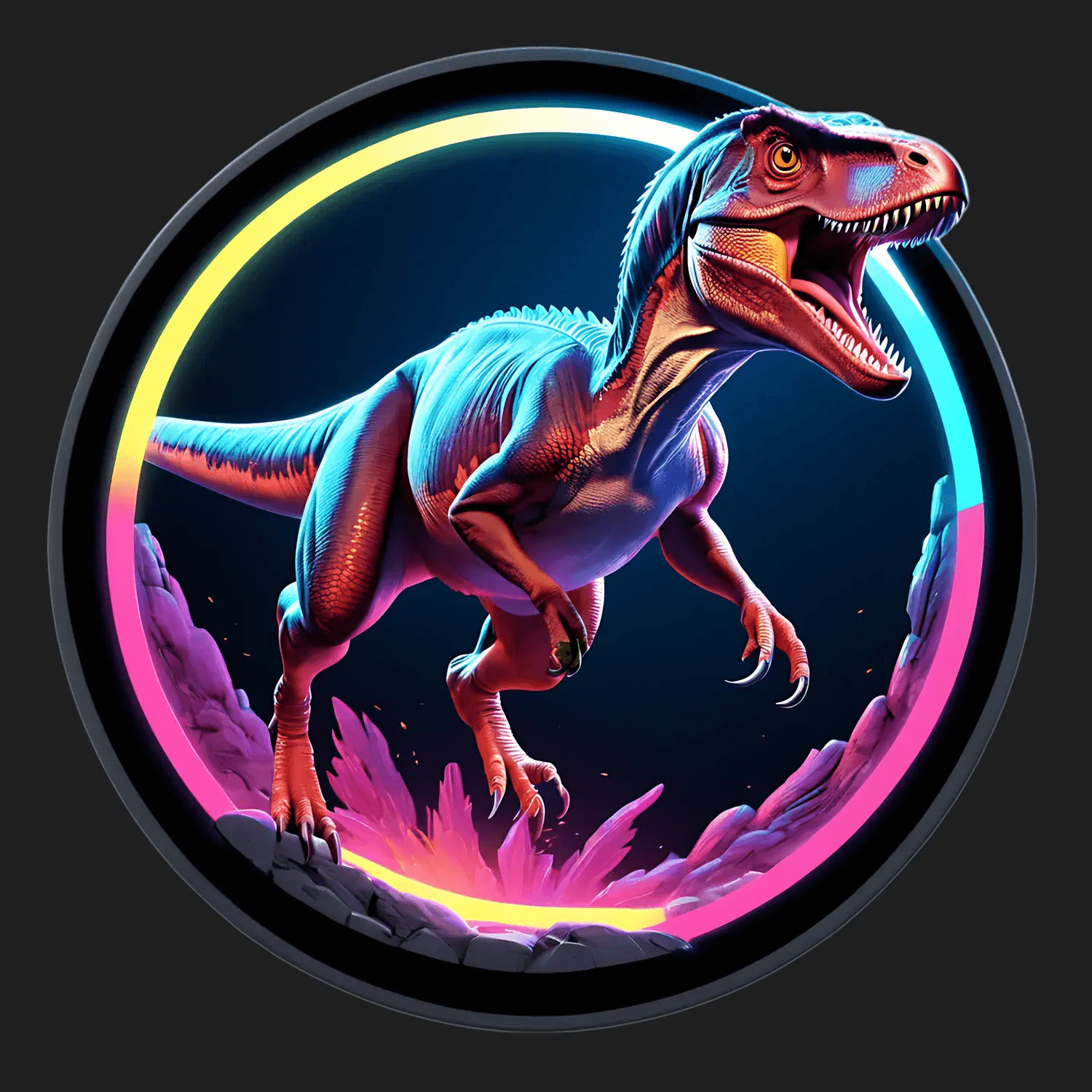 Dinosaur Adventure - UV Sticker - Heat Press Transfer