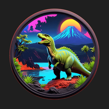 Dinosaur Adventure - UV Sticker - Heat Press Transfer