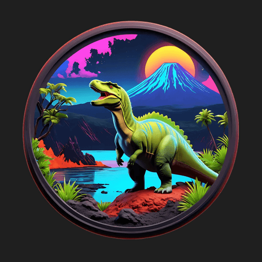 Dinosaur Adventure - UV Sticker - Heat Press Transfer
