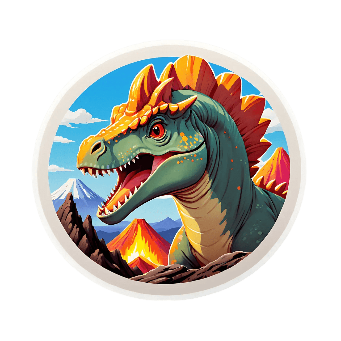 Dinosaur Adventure - UV Sticker - Heat Press Transfer