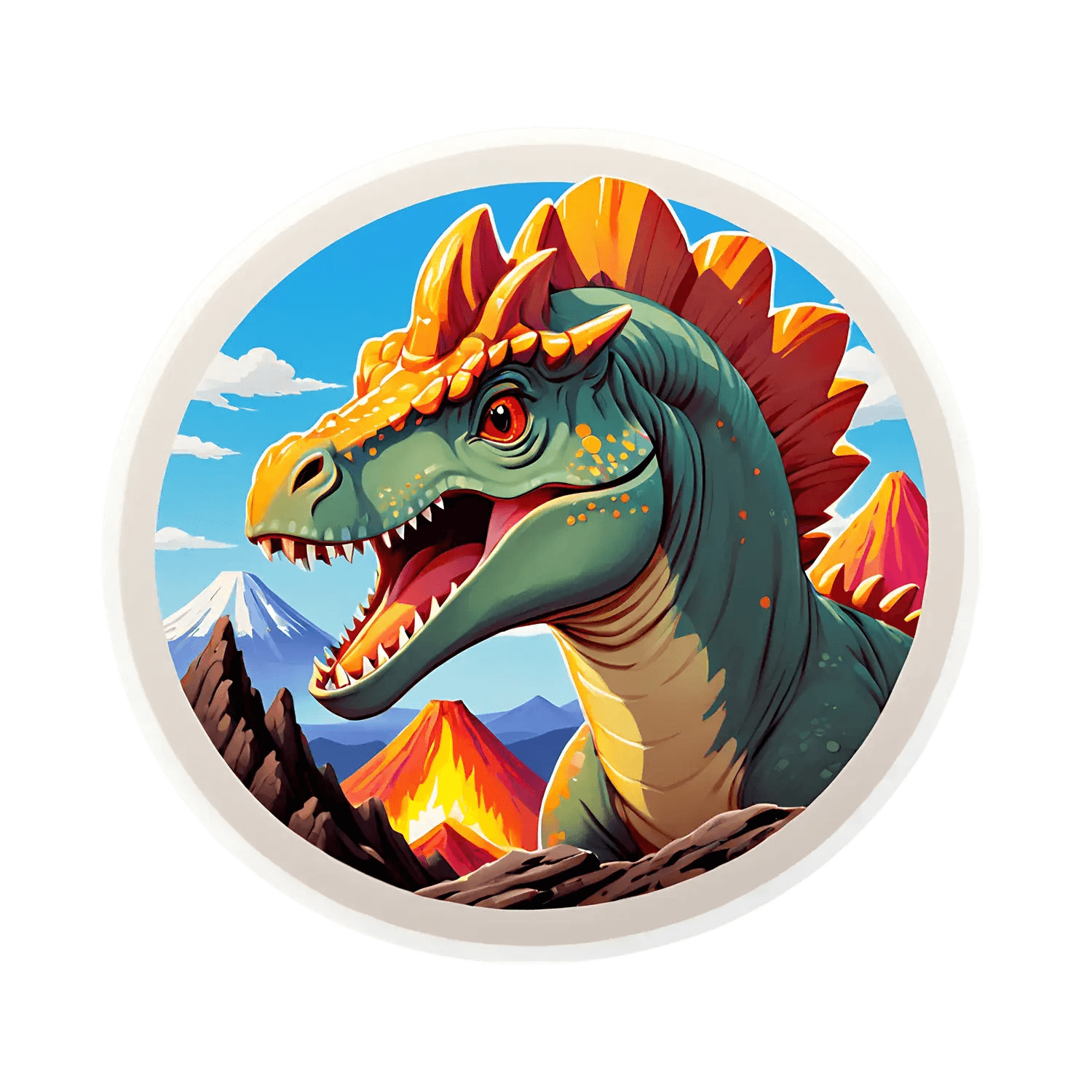 Dinosaur Adventure - UV Sticker - Heat Press Transfer