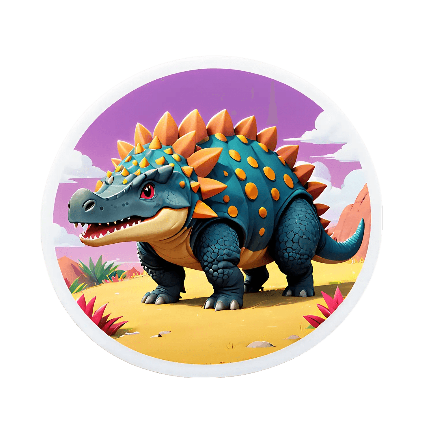 Dinosaur Adventure - UV Sticker - Heat Press Transfer