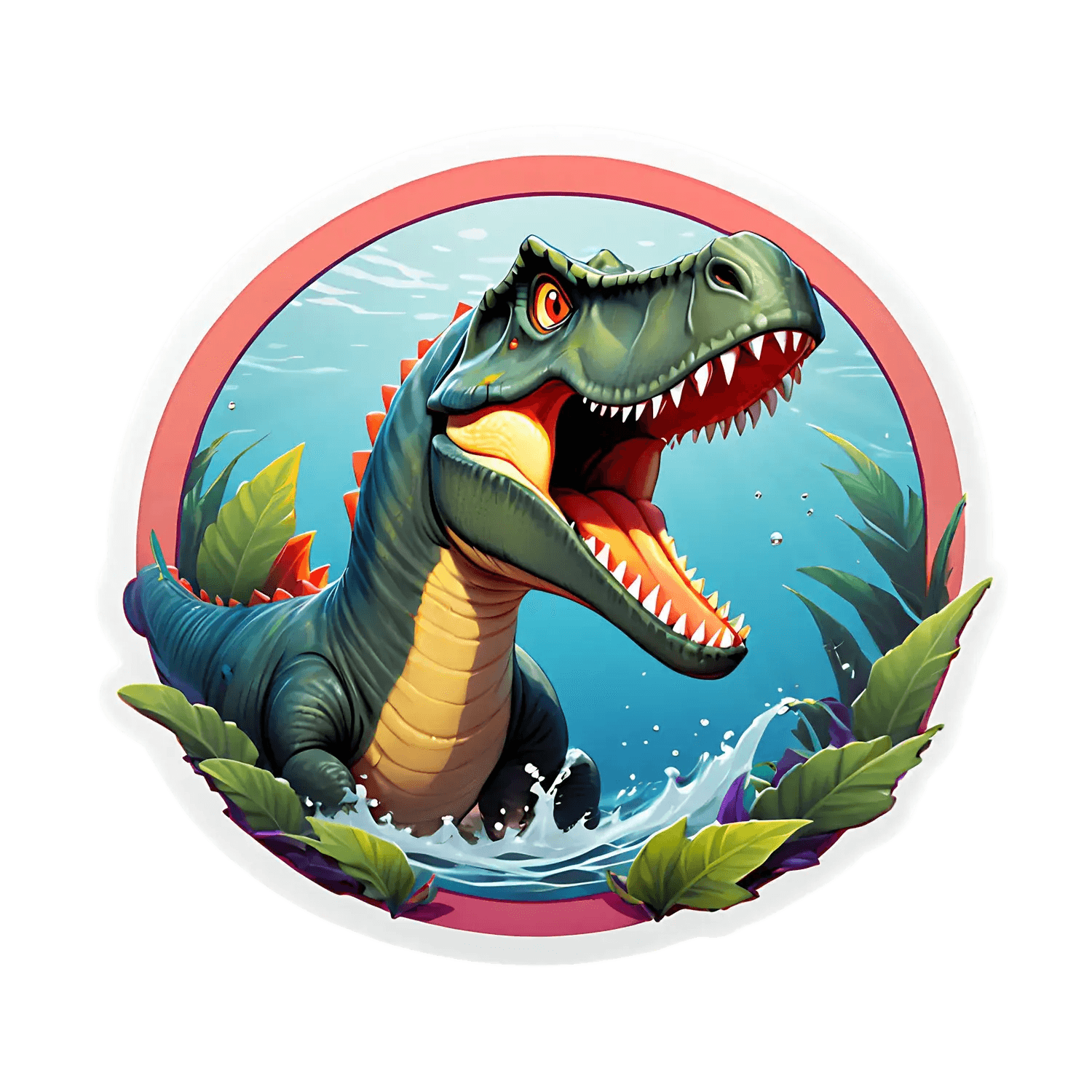 Dinosaur Adventure - UV Sticker - Heat Press Transfer
