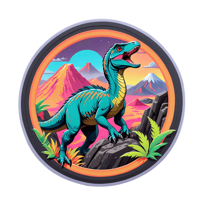 Dinosaur Adventure - UV Sticker - Heat Press Transfer