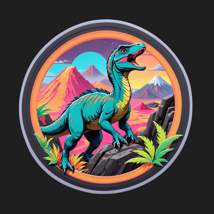 Dinosaur Adventure - UV Sticker - Heat Press Transfer