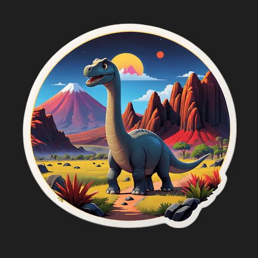 Dinosaur Adventure - UV Sticker - Heat Press Transfer