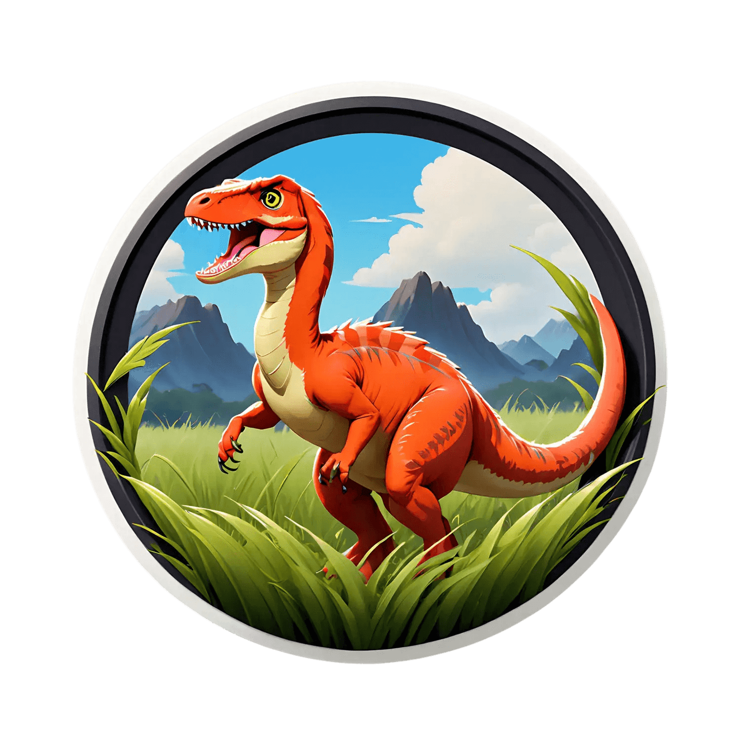 Dinosaur Adventure - UV Sticker - Heat Press Transfer