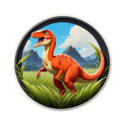 Dinosaur Adventure - UV Sticker - Heat Press Transfer