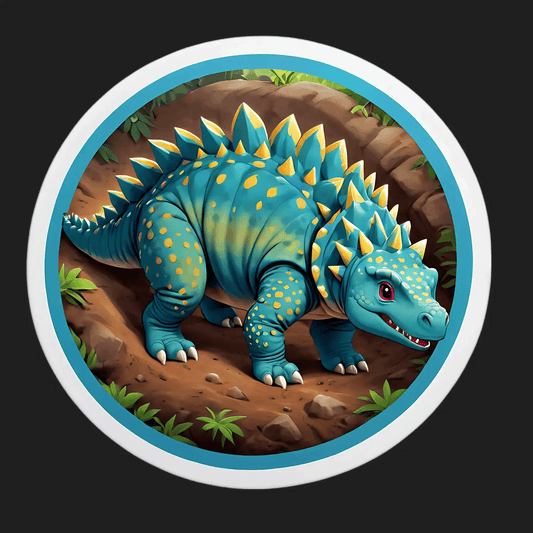 Dinosaur Decal - Jurassic Sticker - Heat Press Transfer