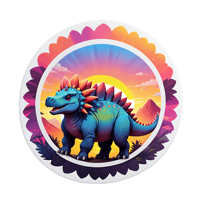 Dinosaur Decal - Sticker - Heat Press Transfer