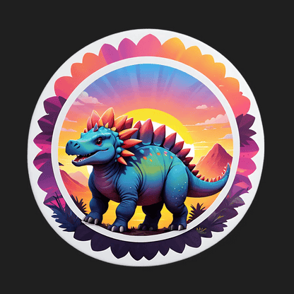 Dinosaur Decal - Sticker - Heat Press Transfer