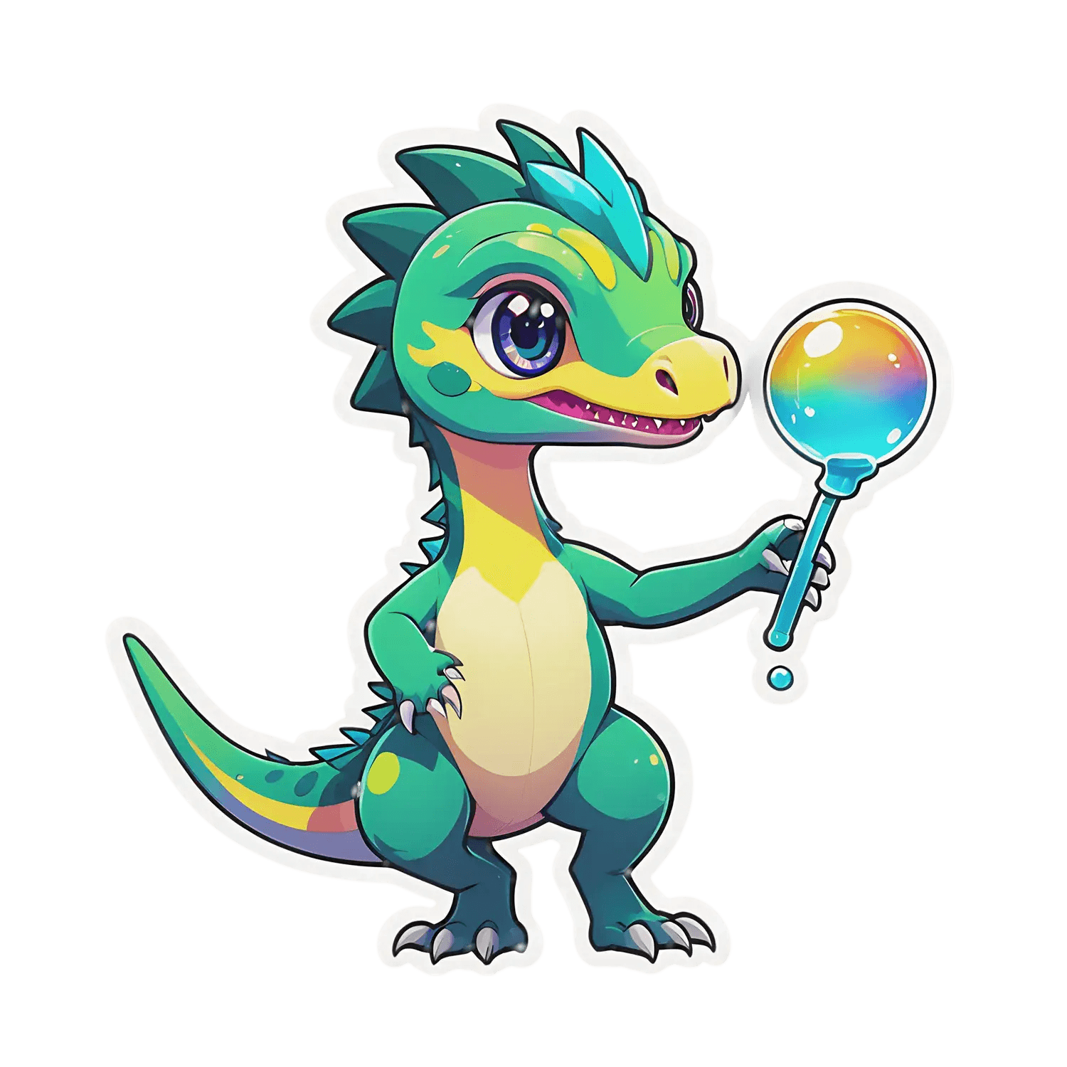 Dinosaur Detective - Sticker - Heat Press Transfer