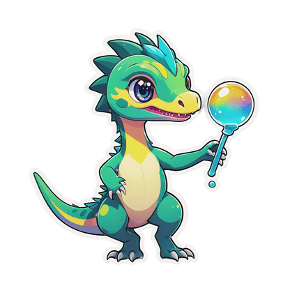 Dinosaur Detective - Sticker - Heat Press Transfer